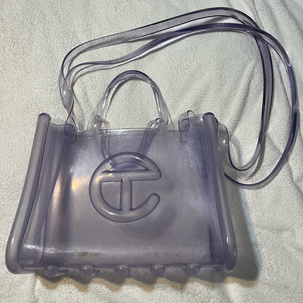 Telfar x Melissa - Clear Jelly Shopper Bag- Medium